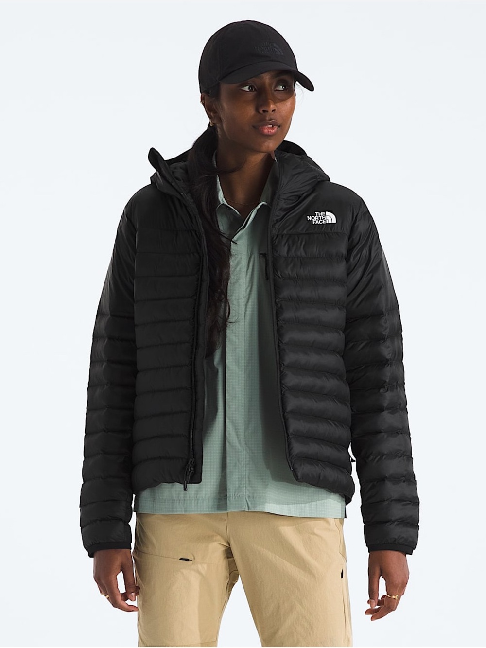 The North Face Women’s terra peak Black Hooded Jacket
